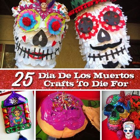 Mexican Crafts For Dia De Los Muertos
