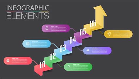 Premium Vector Step Up Of Business Successful Concept Infographic Vector