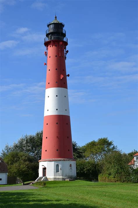 Hd Wallpaper Lighthouse Pellworm North Sea Wadden Sea Island