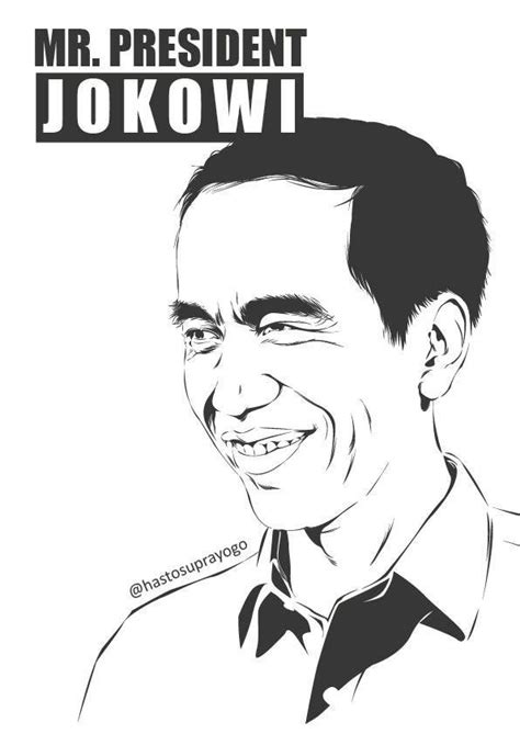 Detail Mewarnai Gambar Presiden Jokowi Koleksi Nomer 24