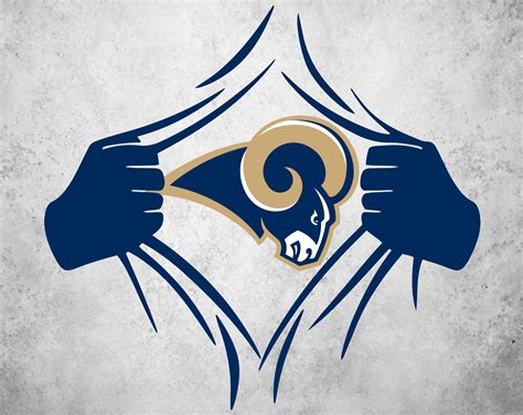 Get To Know The Los Angeles Rams Logo Svg