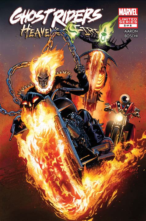 Ghost Riders Heavens On Fire 2009 5 Comic Issues Marvel