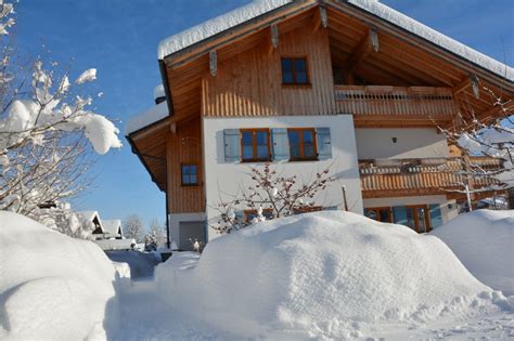 Bild Vom Haus Im Schnee Wild Schütz Gästehaus Schwangau