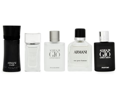 Giorgio Armani The Men S Collection Mini Piece Perfume Gift Set