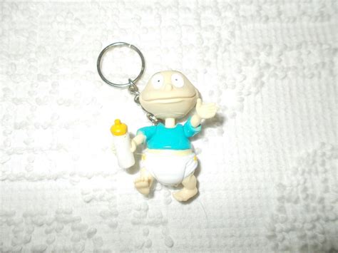 Nickelodeon Rugrats Tommy Pickles Keychain Vintage 1990s 1907304585