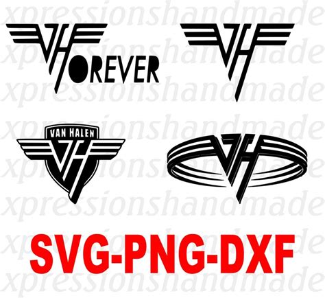 Van Halen Svg Png Dxf Digital Download Etsy