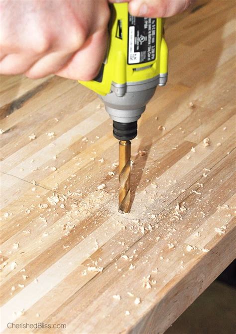 Be sure to include any overhang you want the butcher block to have—as little as 1½ inches for a standard countertop or up to a foot for a seating counter—and. How to Finish and Install Butcher Block Countertop ...