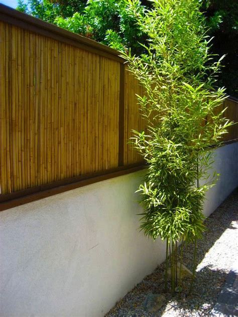 34 Brilliant Ideas For An Attractive Bamboo Garden Fence Design De