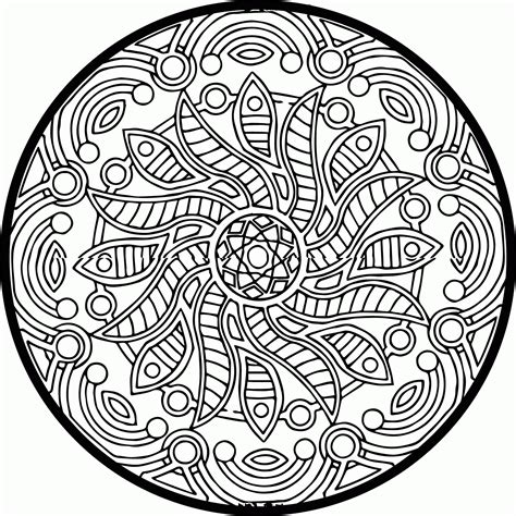 Free Abstract Coloring Pages For Adults Printable Free Printable Templates