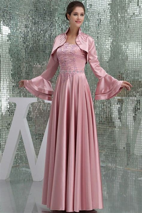 Pink Satin Night Gown