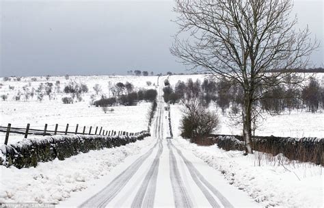 Evening Photos Winter Snow Scenes From The Uk Blazing