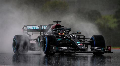 Download Mercedes Racing Car Of Lewis Hamilton F1 Wallpaper