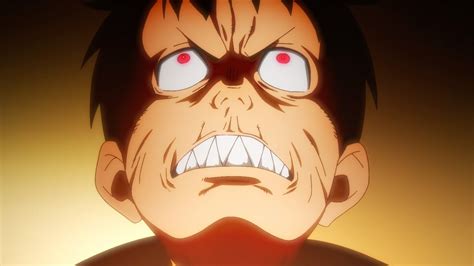 Fire Force Shinra Devil Face Anime Wallpaper