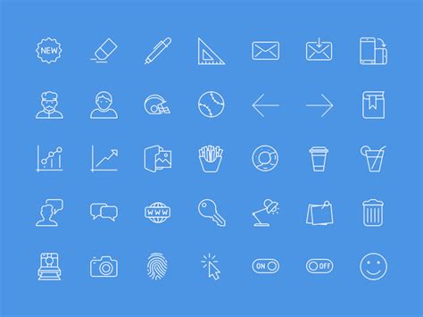 Get sketch resources in your inbox 100 Useful Icons Sample Sketch freebie - Download free ...