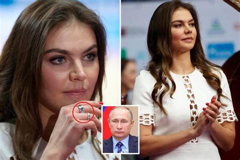 Vladimir Putins Rumoured Secret Lover Alina Kabaeva 33 Makes Rare