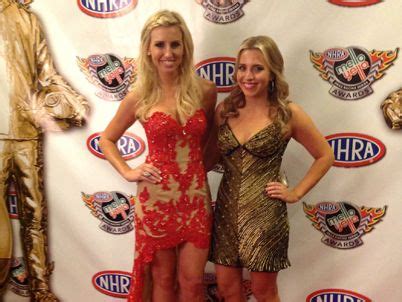 Brittany And Courtney Force At Championship Event Female Racers