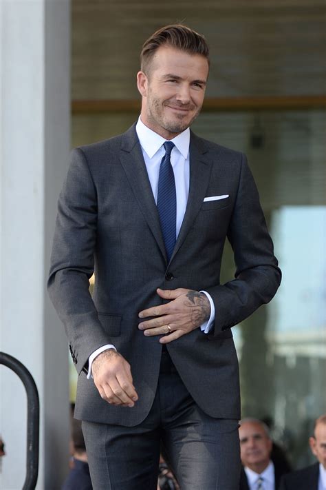 20 Times David Beckham Showed You How To Dress Well In 2016 Suits Men