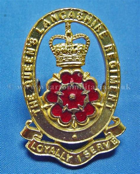 Queens Lancashire Regiment Officers Cap Badge Wharton Militaria