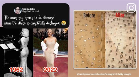 Kim Kardashian Slammed For ‘damaging Marilyn Monroes Iconic Dress