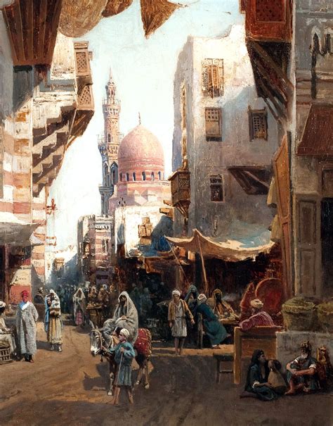Street In Cairo 1884 Egypt Art Arabian Art Eastern Art