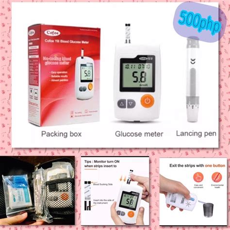 Cofoe YiLi Blood Glucose Meter Diabetes Glucometer With Lancet Pen Free