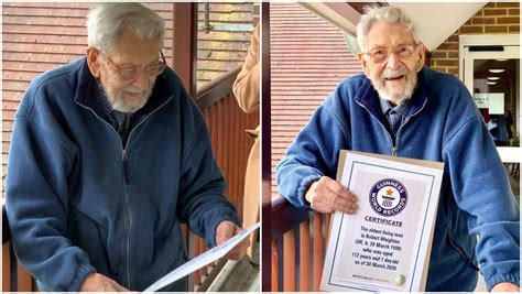 Englishman Bob Weighton Confirmed As The Worlds Oldest Man Living At