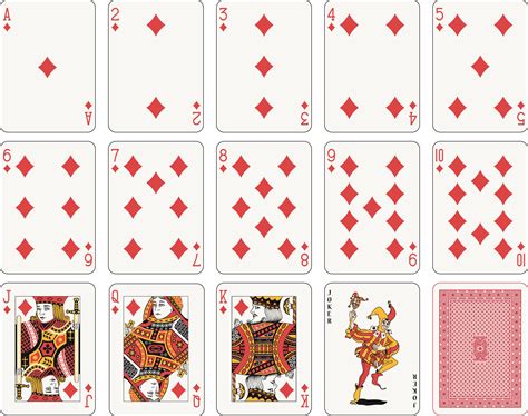 Playing Card Template Photoshop ~ Addictionary