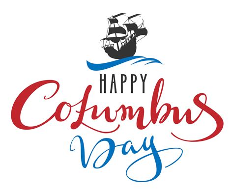 Columbus Day Png Images Transparent Free Download
