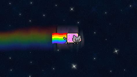 Nyan Cat Space Background