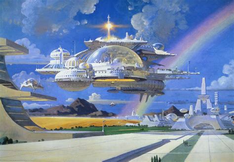 Cities Of The Future Retro Futurism And Sci Fi Art