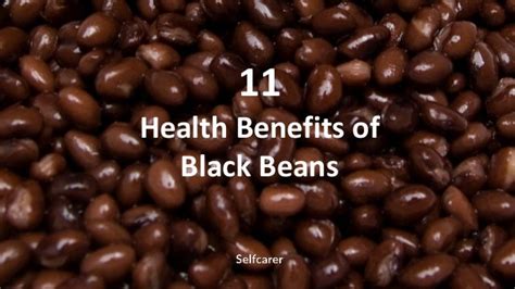 11 health benefits of black beans