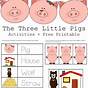 Printable Three Little Pigs Craft