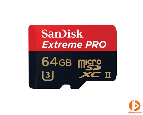Sandisk Extreme Pro 64gb Microsdxc Memory Card The Playbook Store