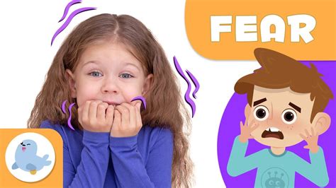 Fear For Kids What Is Fear 😰 Emotions For Kids Youtube