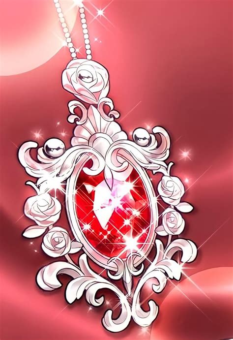 만화의 귀여운 것들 ｡｡ Manga Jewelry Anime Jewelry Necklace Drawing