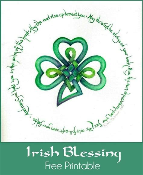Free Irish Blessing Printables