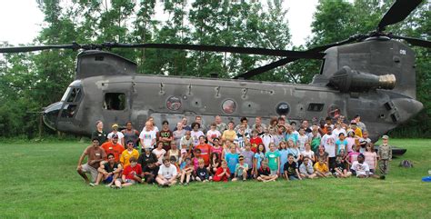 Soldier Shares Experiences With Military Camp Kids Article The
