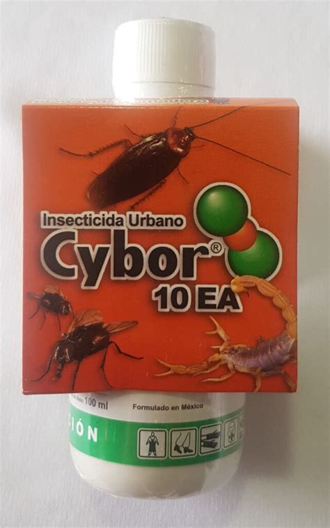 Cybor 10 EA Insecticida Urbano 100ml Acuario La Casa Del Pez