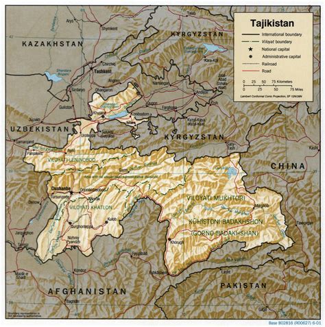 I can unsubscribe any time using the unsubscribe link at the end of all emails. Landkarte Tadschikistan (Reliefkarte) : Weltkarte.com ...
