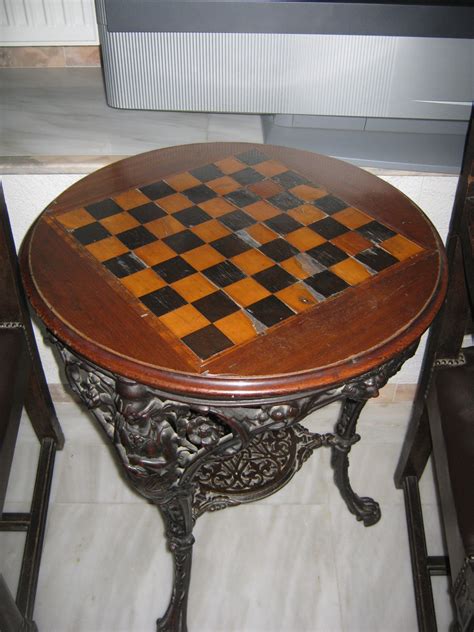 Our top pick and best selling is the walnut player's chess table. chess table and chairs belonged to the first King of Grece ...