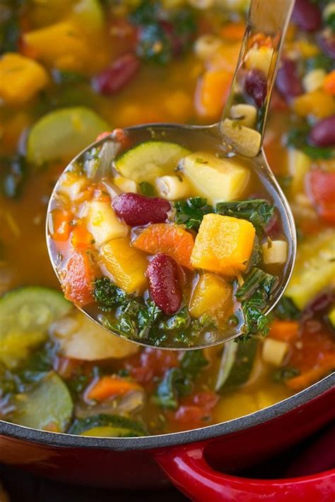 Autumn Minestrone Soup Cooking Classy