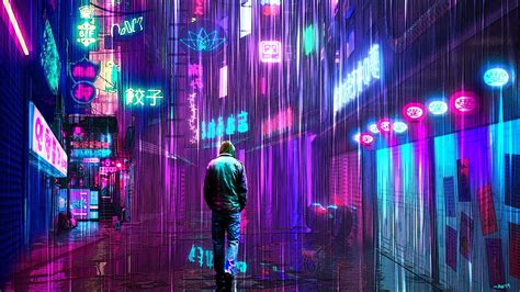 Neon City Cyberpunk Wallpapers Top Nh Ng H Nh Nh P