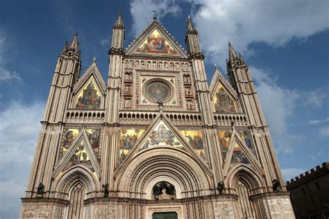 Duomo Di Orvieto Orvieto Italy The Gothic Facade Is One Of The Great