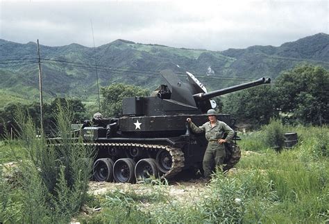 한국전쟁 당시 미군의 M19 보포스 40mm 듀얼 대공 전차 Us Army M19 40mm Bofors Dual Anti