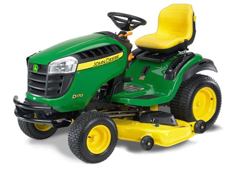 John Deere D170 D100 Series Lawn Tractors Riding Lawn Equipment