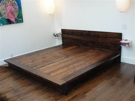 Twin beds run 38 x 75 inches on the inside. DIY King Platform Bed Frame | Simple bed frame, Platform ...