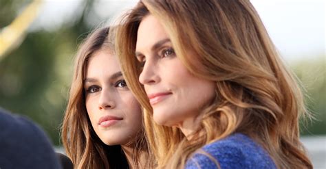 cindy crawford and her daughter kaia gerber cover vogue paris together huffpost