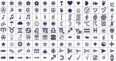 Check Mark Symbols For Facebook Facebook Symbols And