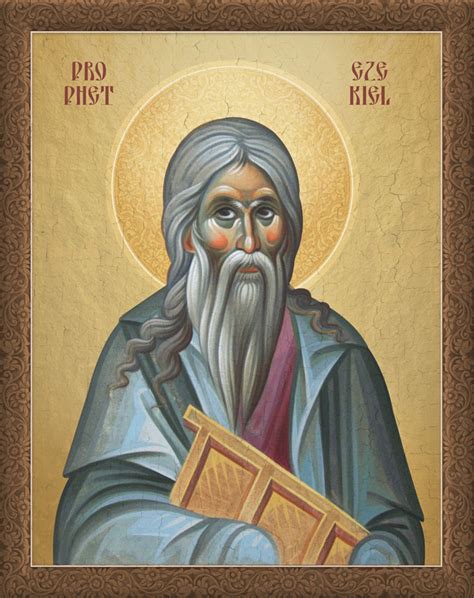 Icon Of Prophet Ezekiel 1ez15
