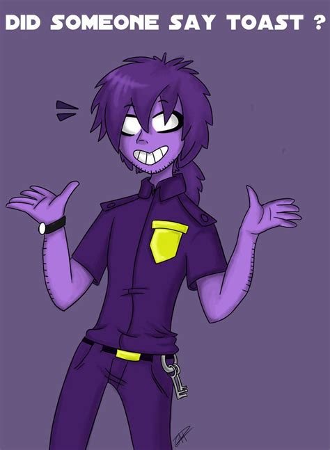 Did Someone Say Toast By Shadowhologram On Deviantart Purple Guy